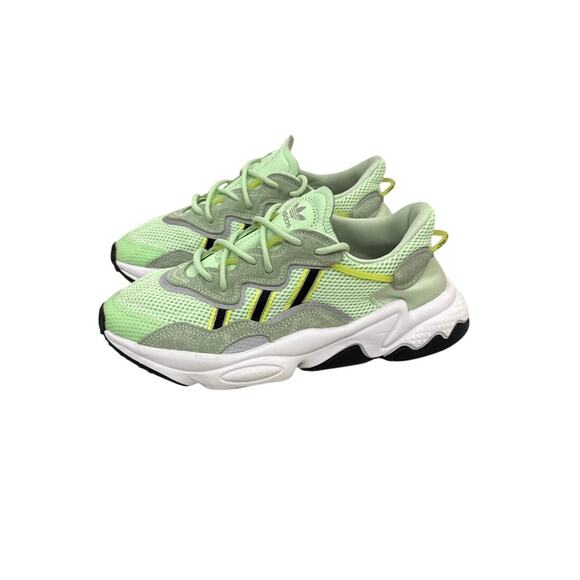 Adidas Shoes Adidas Ozweego Glow Green Sneakers Size Men's 5 / Women's 6.5 - Picture 1 of 5